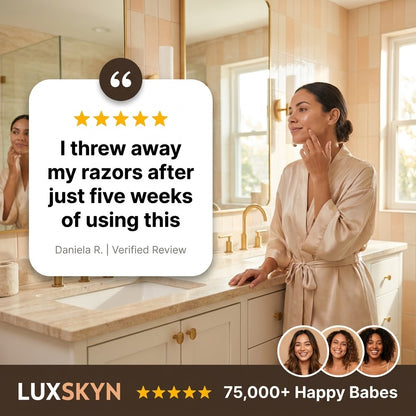 LuxSkyn Natural Hair Reduction Oil